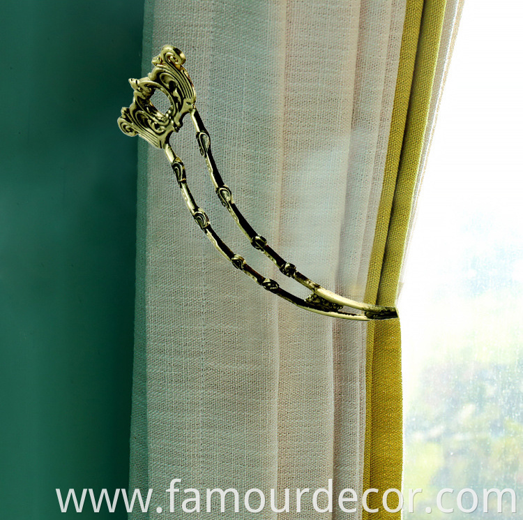 European Curtain Tassel Hook Curtain Rod Accessories